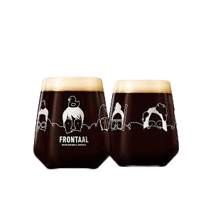 pohár Frontaal Brewing fehér 490ml