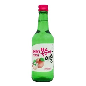 Jinro Peach Soju 13% 350ml
