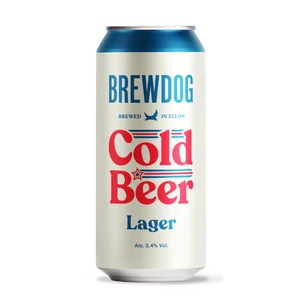 BrewDog Cold Beer Lager doboz 3,4% 440ml DRS