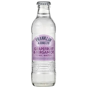 Franklin & Sons Pink Grapefruit & Bergamot Tonic Water 200ml DRS Franklin & Sons Pink Grapefruit & Bergamot Tonic Water 200ml DRS