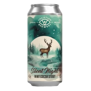 Vocation Brewery Silent Night Mint Imperial Stout 10% 440ml DRS