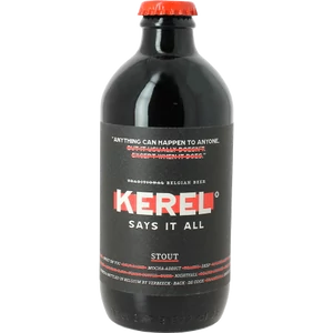 Kerel Stout üveg 5% 330ml DRS