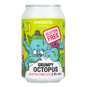 MONYO Brewing Grumpy Octopus Gluten Free IPA 5,8% 330ml