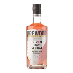 BrewDog Distilling Seven Day Raspberry & Lime Vodka 40% 700ml