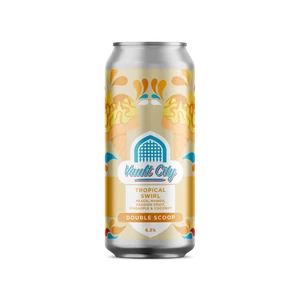 Vault City Tropical Swirl Double Scoop - Fruity Ice Cream Delight 6,3% 440ml DRS