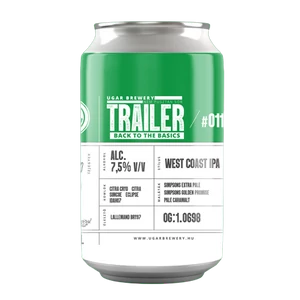 Ugar Brewery Trailer 011 West Coast IPA 7,5% 330ml