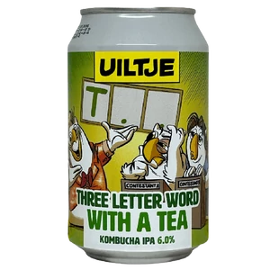 Uiltje Brewing Company Three Letter Word With A Tea Sour IPA 6% 330ml