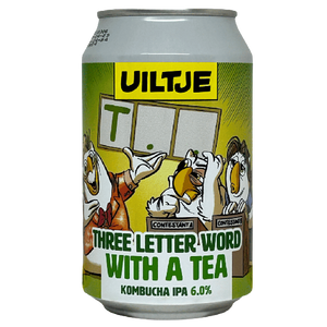 Uiltje Brewing Company Three Letter Word With A Tea Sour IPA 6% 330ml