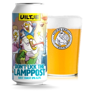 Uiltje Brewing Company Don't Lick The Lamppost East Coast IPA 6,7% 440ml