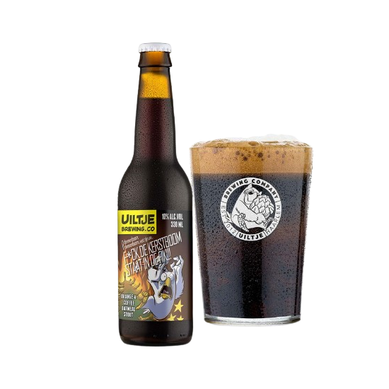Uiltje Brewing Company F*ck The Xmastree Is On Fire Stout üveg 10% 330ml DRS