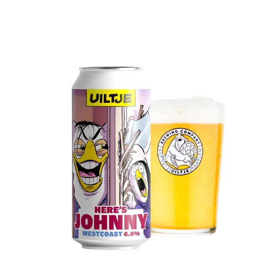 Uiltje Brewing Company Here's Johnny!  IPA 6% 440ml DRS