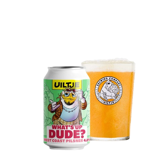 Uiltje Brewing Company What's Up Dude IPA 4,8% 330ml DRS