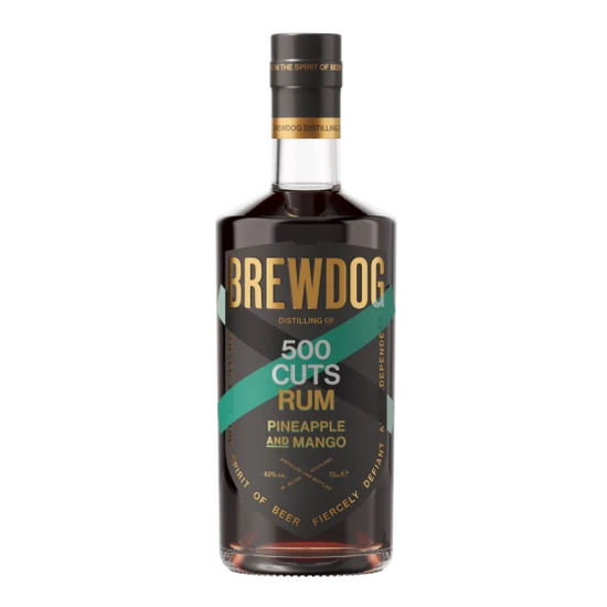 BrewDog Distilling 500 Cuts Pineapple & Mango Rum 40% 700ml