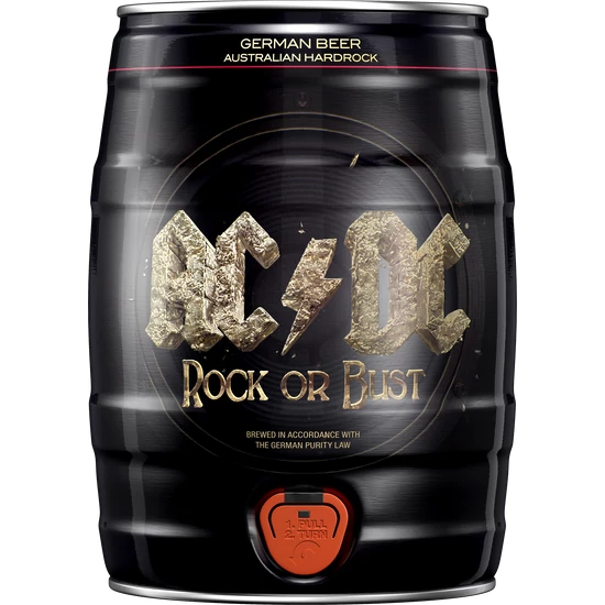 AC/DC Beer party hordó 5% 5L