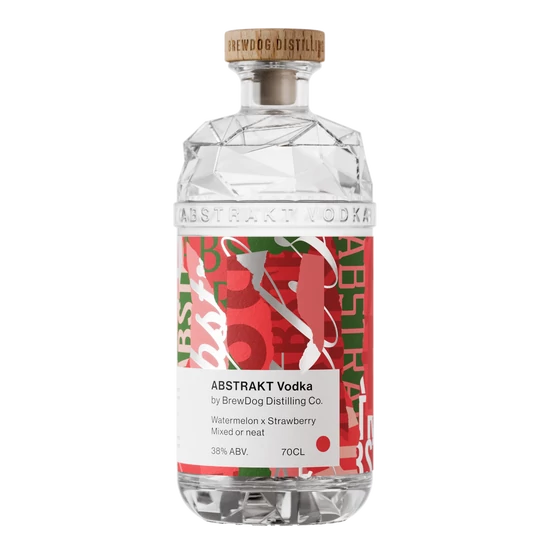 Abstrakt Watermelon & Strawberry Vodka by BrewDog 38% 700ml