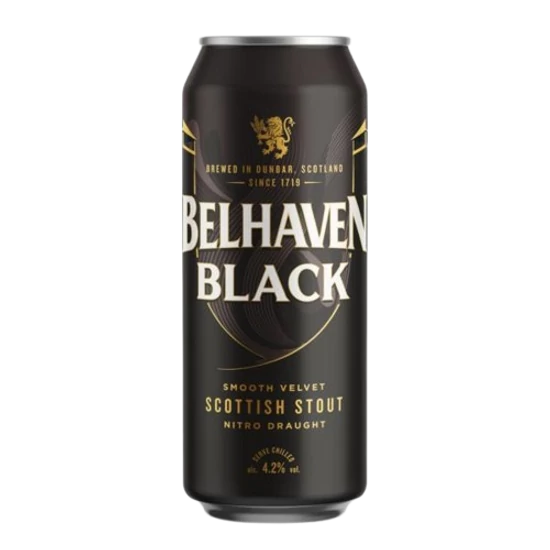 Belhaven Black Stout 4,2% 440ml DRS
