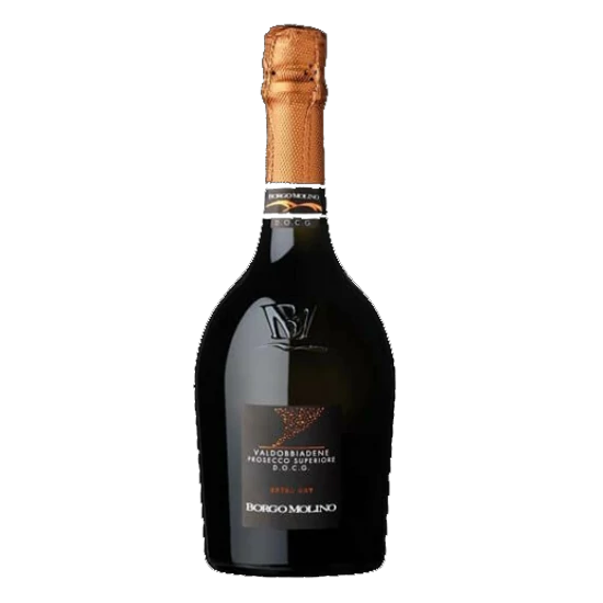 Borgo Molino Prosecco Superiore Valdobbiadene Extra Dry DOCG 11% 750ml