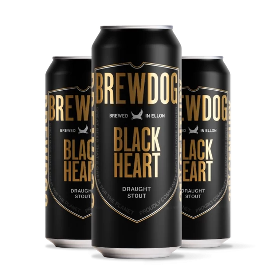 BrewDog Black Heart Stout doboz 4,1% 440ml DRS