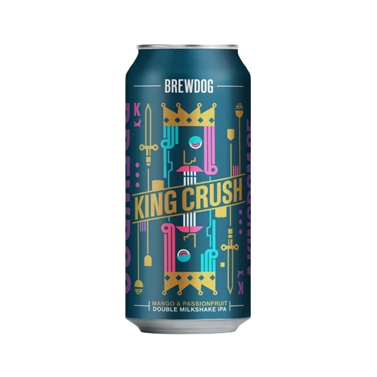 BrewDog King Crush IPA 8,4% 440ml DRS