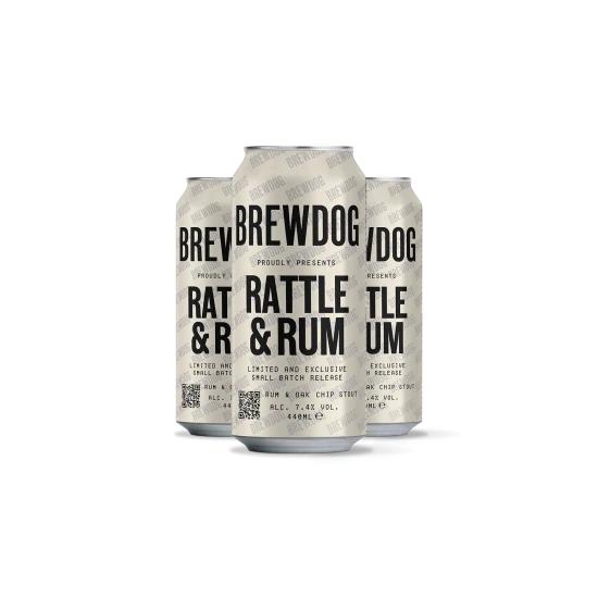 BrewDog Rattle & Rum Stout doboz 7,4% 440ml
