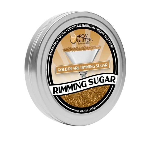 Brew Glitter Rimming Sugar Gold 113g