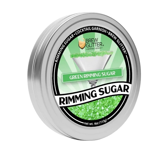 Brew Glitter Rimming Sugar Green 113g
