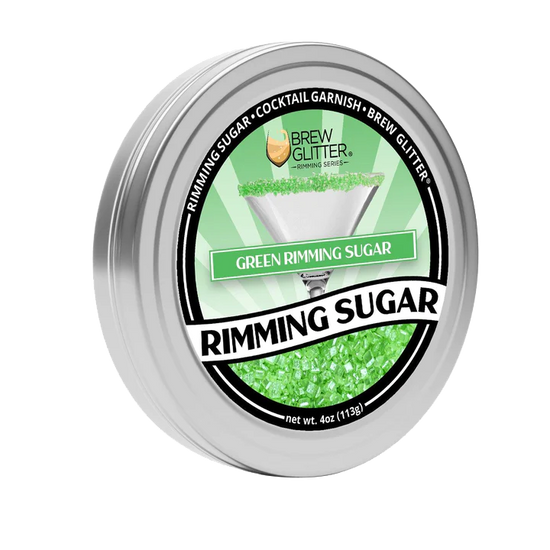 Brew Glitter Rimming Sugar Green 113g