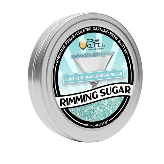 Brew Glitter Rimming Sugar Light Blue 113g