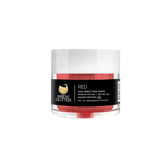Brew Glitter  Red 4g
