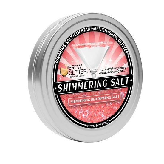 Brew Glitter Shimmering Salt Red 113g