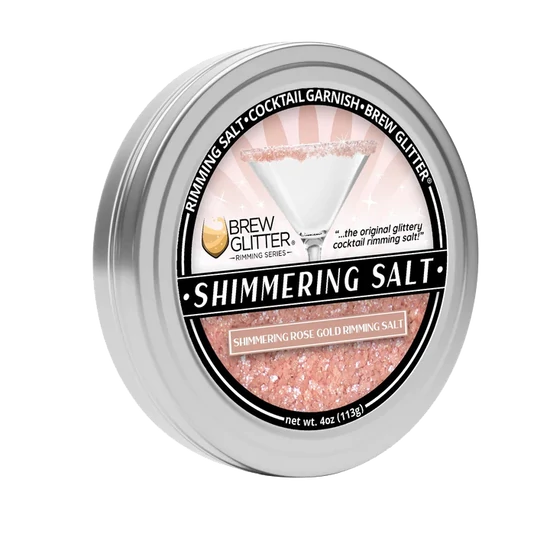 Brew Glitter Shimmering Salt Rose Gold 113g