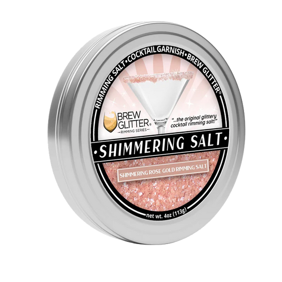 Brew Glitter Shimmering Salt Rose Gold 113g