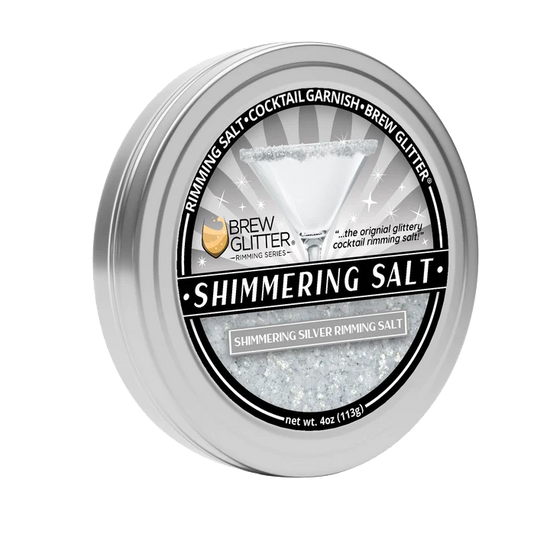 Brew Glitter Shimmering Salt Silver 113g