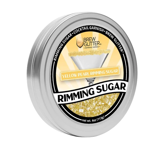 Brew Glitter Rimming Sugar Yellow 113g