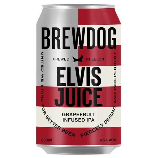 BrewDog Elvis Juice IPA 6,5% 330ml DRS