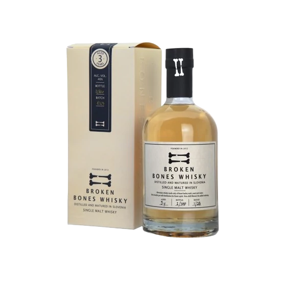 Broken Bones Single Malt Whisky 46% 700ml DRS