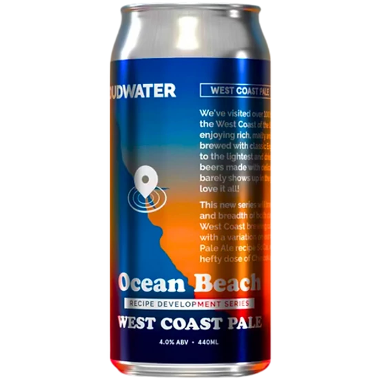 Cloudwater Ocean Beach Pale Ale 4% 440ml