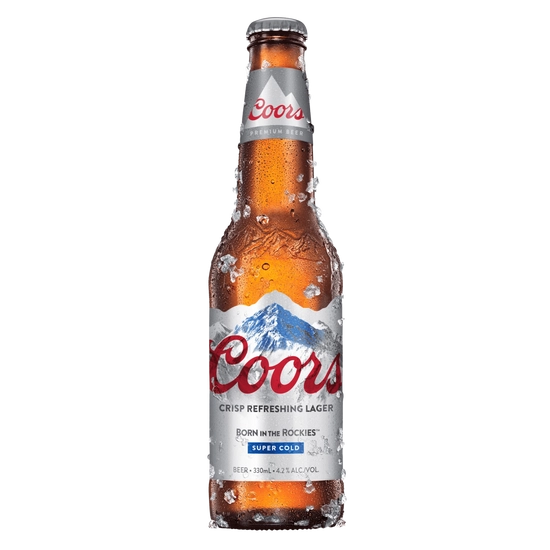 Coors Lager 4% 330ml