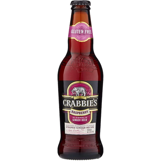 Crabbies Raspberry 4% 330ml