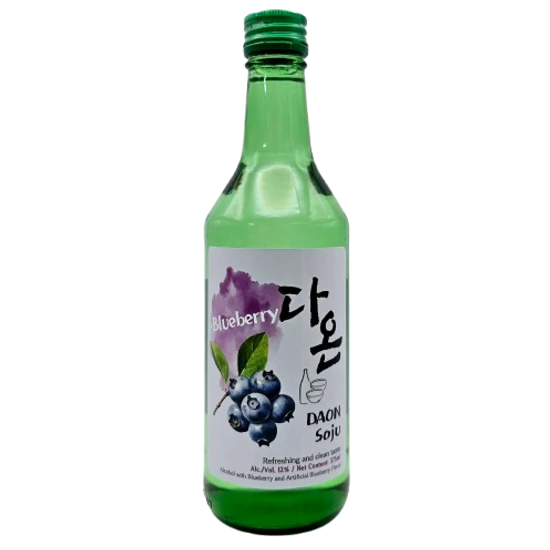 DAON Blueberry Soju 12% 360ml DRS (áfonya)