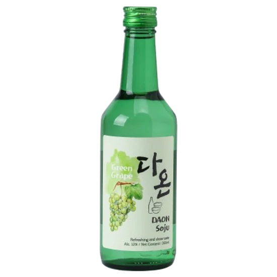 DAON Green Grape Soju 12% 360ml DRS (szőlő)