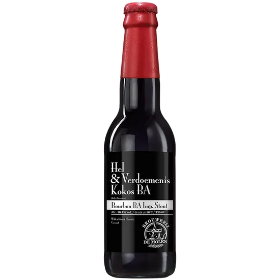 De Molen Hel & Verdoemenis Kokos Barrel Aged Imperial Stout 10,9% 330ml