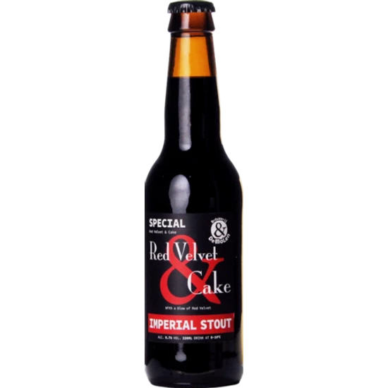 De Molen Red Velvet & Cake Imperial Stout  9,7% 330ml