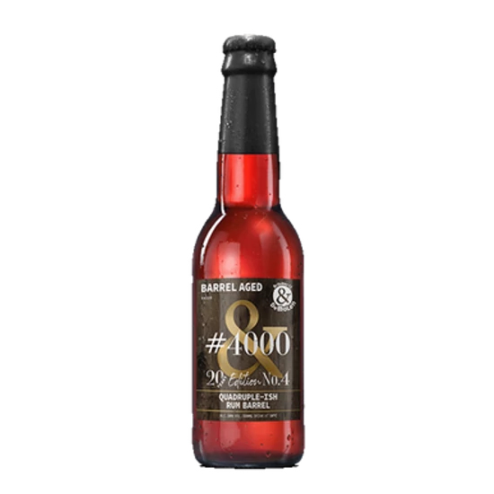 De Molen #4000 20Y Edition No.4  Quadruple 14% 330ml