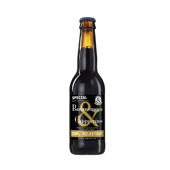 De Molen Bananensoes & Cappuccino Stout üveg 9% 330ml DRS