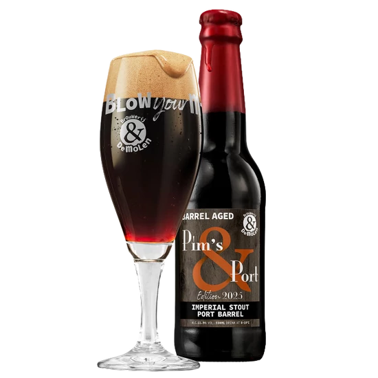 De Molen Pim's & Port Stout üveg 11,1% 330ml DRS