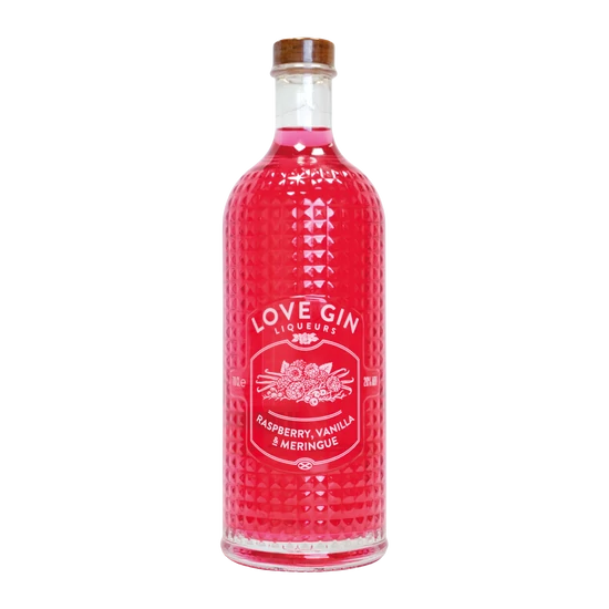 Eden Mill Love Gin Liqueur Raspberry, Vanilla & Meringue 20% 700ml (málna, vanília & habcsók)