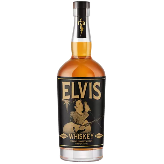 Elvis "Tiger Man" Straight Tennessee Whiskey 45% 700ml