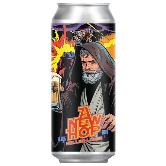 Empire Beer A New Hop Lager 4% 440ml DRS