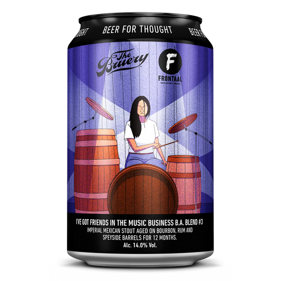 Frontaal Brewing x The Bruery I've Got Friends in the Music Business BA Blend #3 14% 330ml